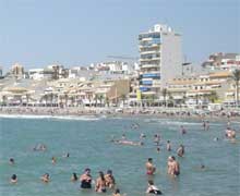 Strand der Costa Blanca