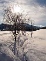 Chiemgau im Winter